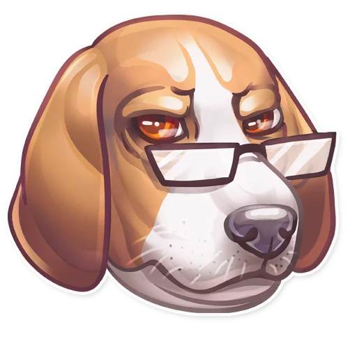  – стикер для Telegram