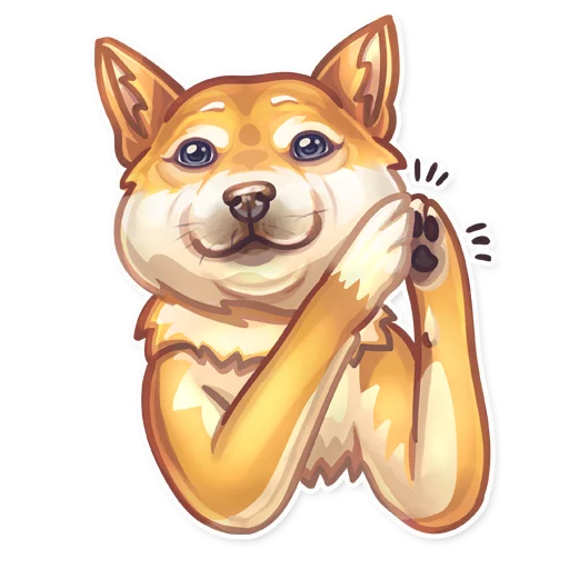  – стикер для Telegram