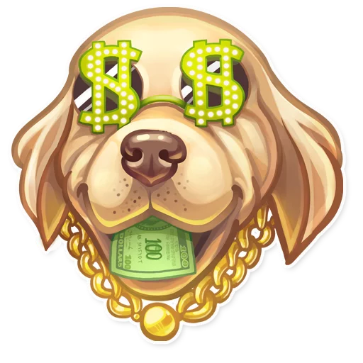  – стикер для Telegram
