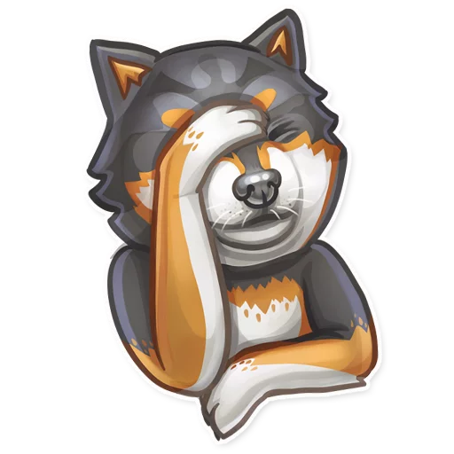  – стикер для Telegram
