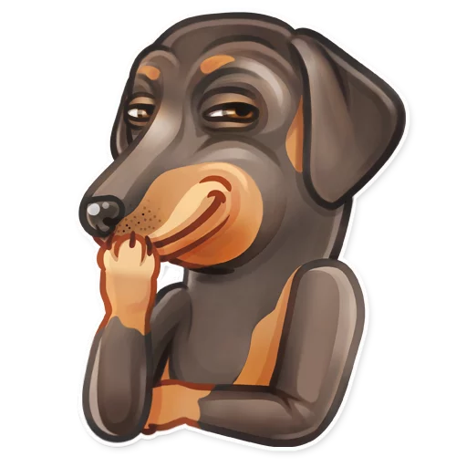  – стикер для Telegram