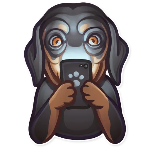  – стикер для Telegram