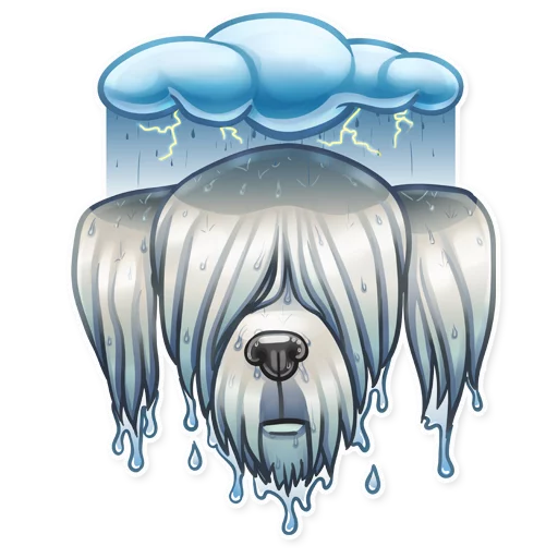  – стикер для Telegram