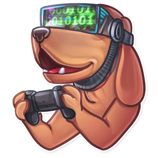  – стикер для Telegram