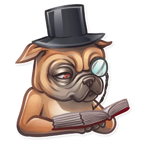  – стикер для Telegram