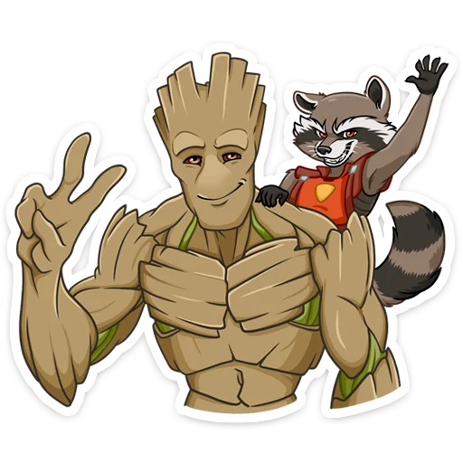 Ракета и Грут ::