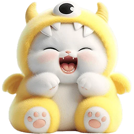 Пуфистые котики