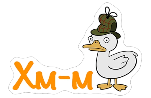  – стикер для Telegram