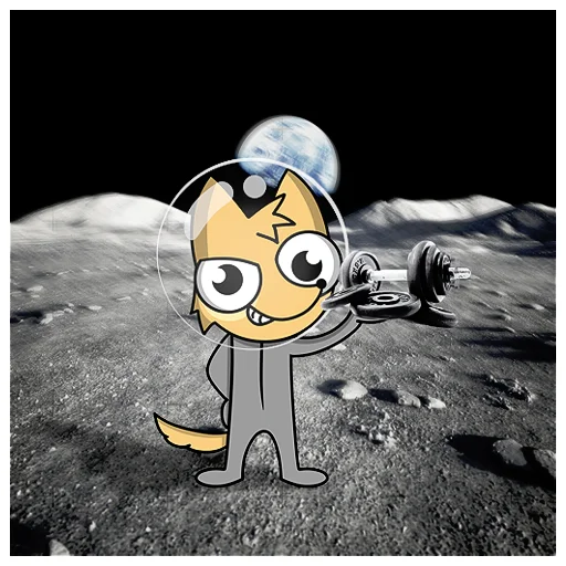  – стикер для Telegram