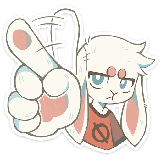  – стикер для Telegram