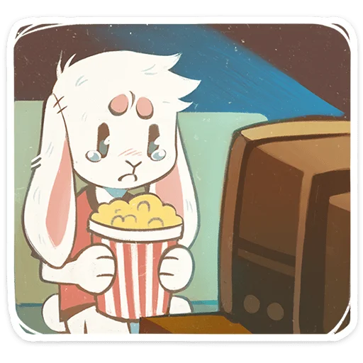  – стикер для Telegram