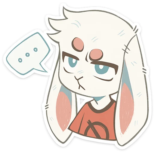  – стикер для Telegram