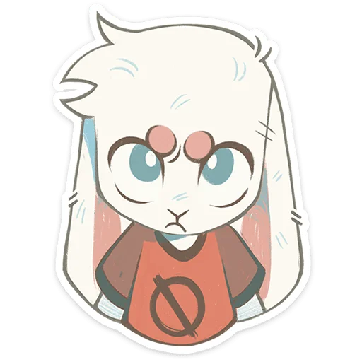  – стикер для Telegram
