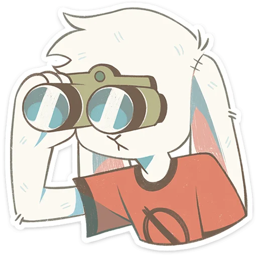  – стикер для Telegram