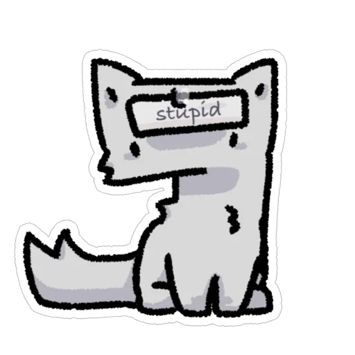  – стикер для Telegram