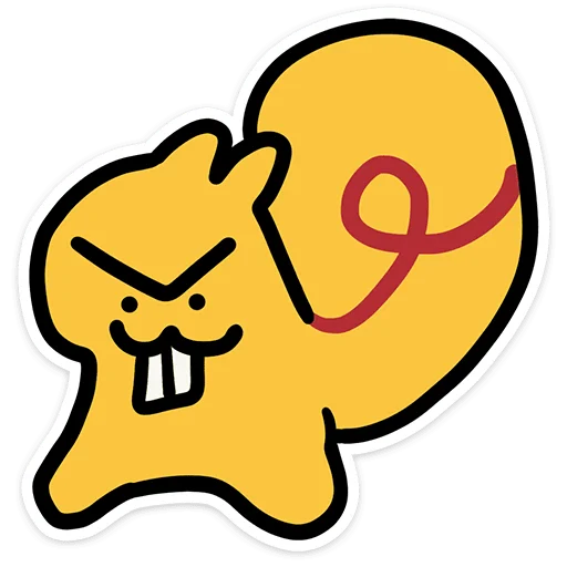  – стикер для Telegram