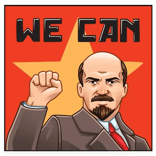  – стикер для Telegram