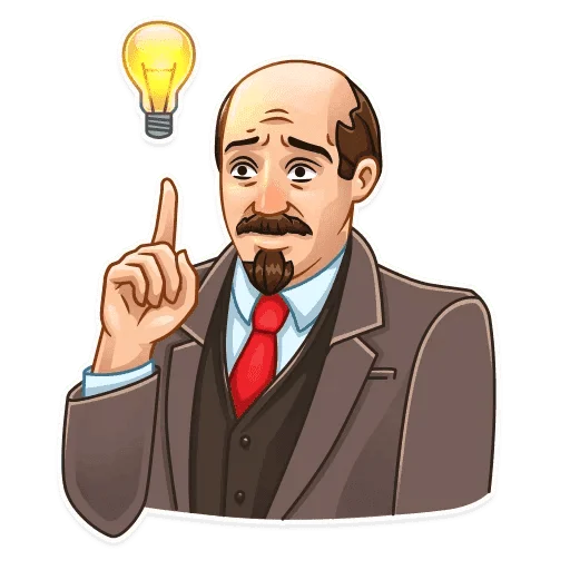  – стикер для Telegram