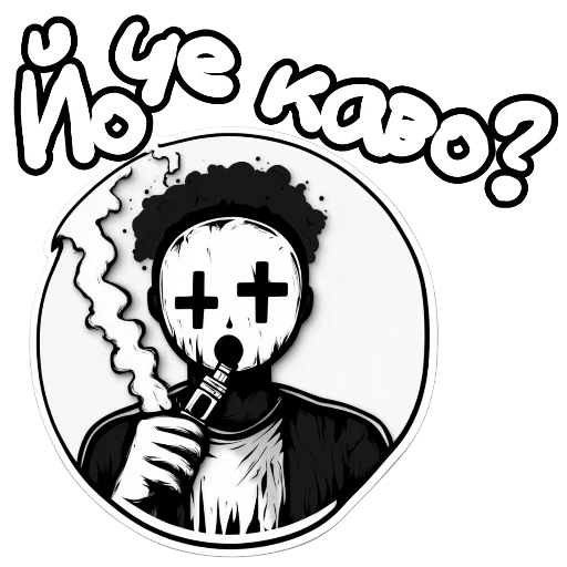  – стикер для Telegram