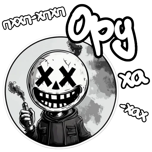  – стикер для Telegram