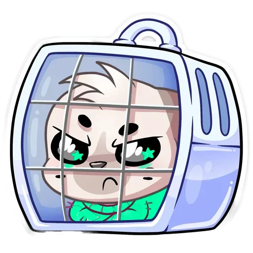  – стикер для Telegram