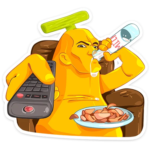  – стикер для Telegram