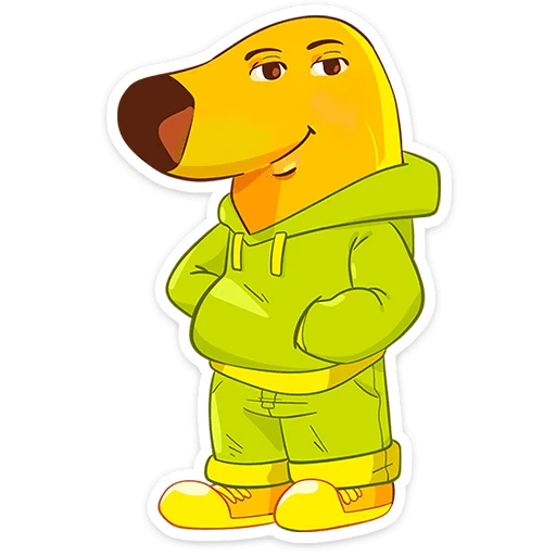  – стикер для Telegram