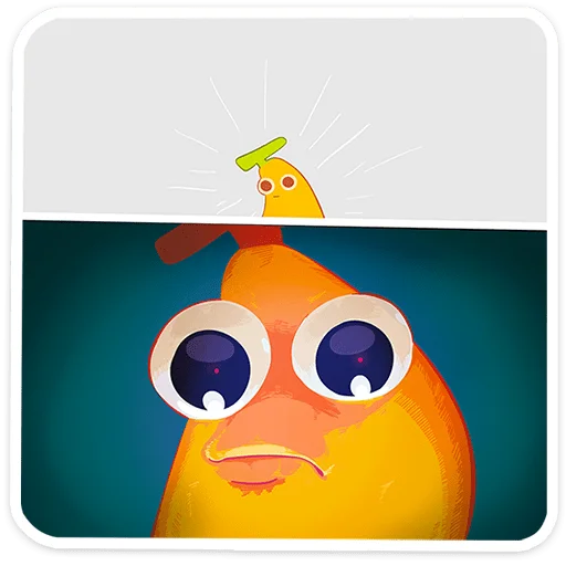  – стикер для Telegram