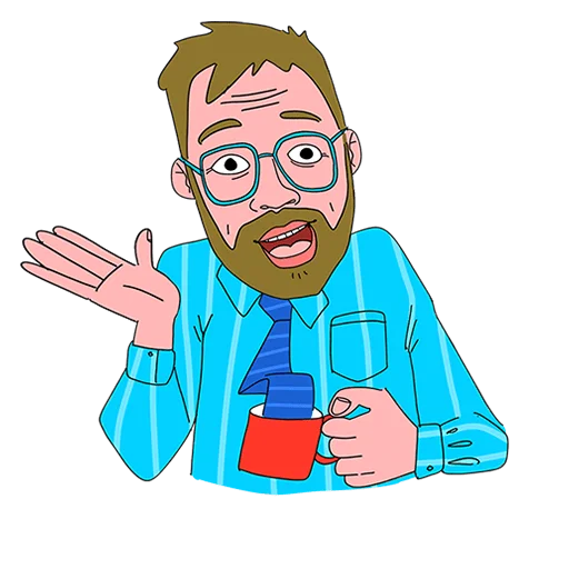  – стикер для Telegram