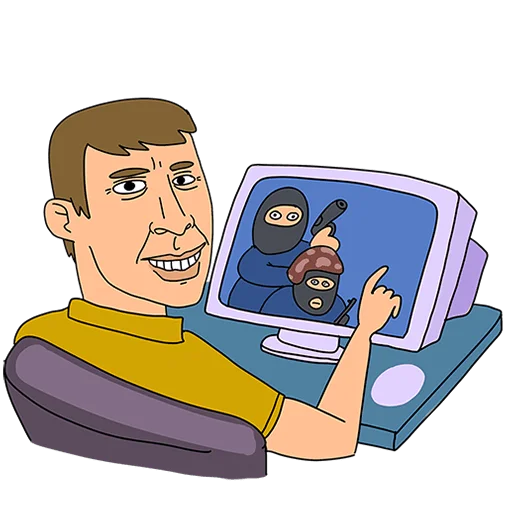  – стикер для Telegram