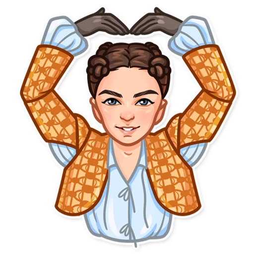  – стикер для Telegram