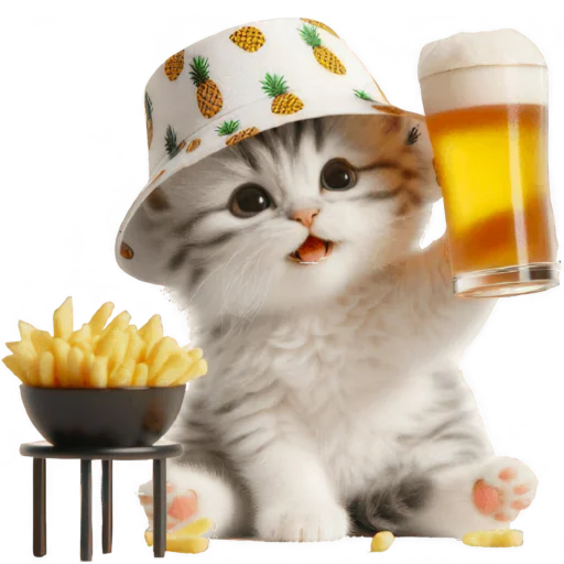  – стикер для Telegram