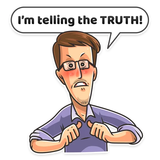  – стикер для Telegram