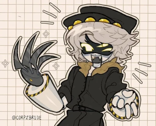  – стикер для Telegram
