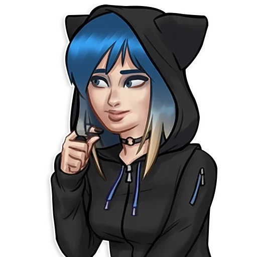  – стикер для Telegram