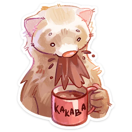  – стикер для Telegram