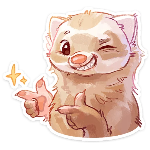  – стикер для Telegram