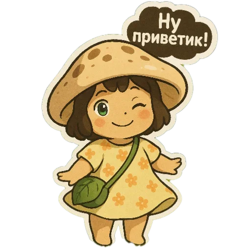  – стикер для Telegram