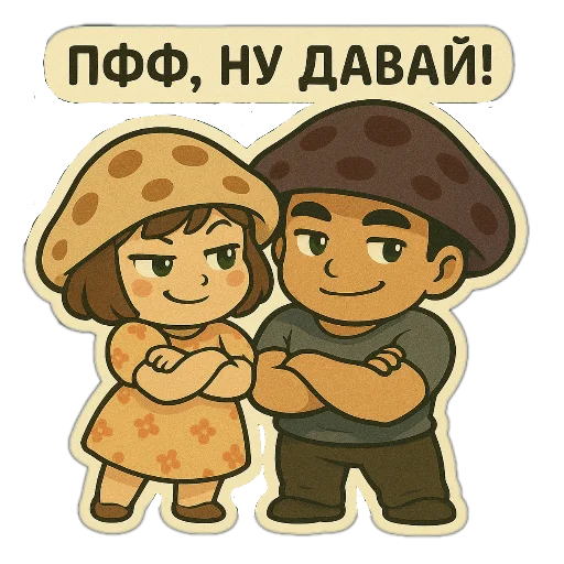  – стикер для Telegram