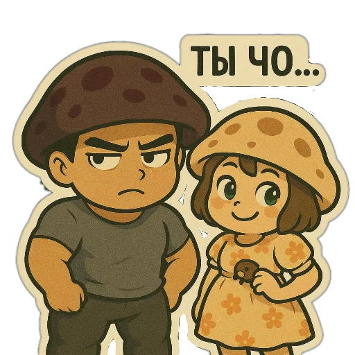  – стикер для Telegram