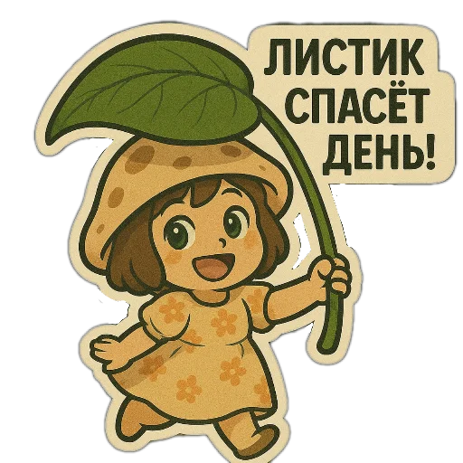  – стикер для Telegram