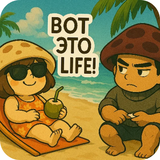  – стикер для Telegram