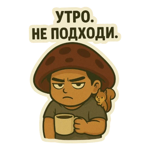  – стикер для Telegram