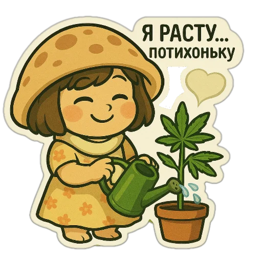  – стикер для Telegram