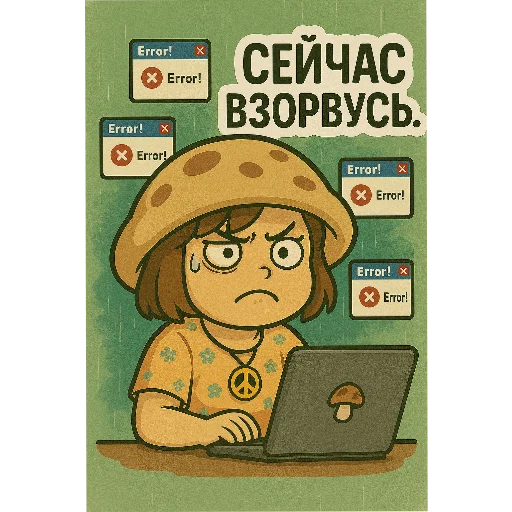  – стикер для Telegram