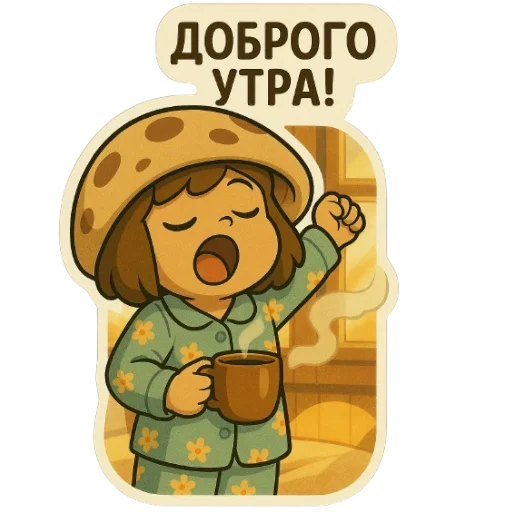  – стикер для Telegram