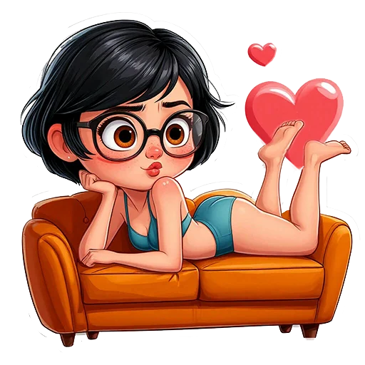  – стикер для Telegram