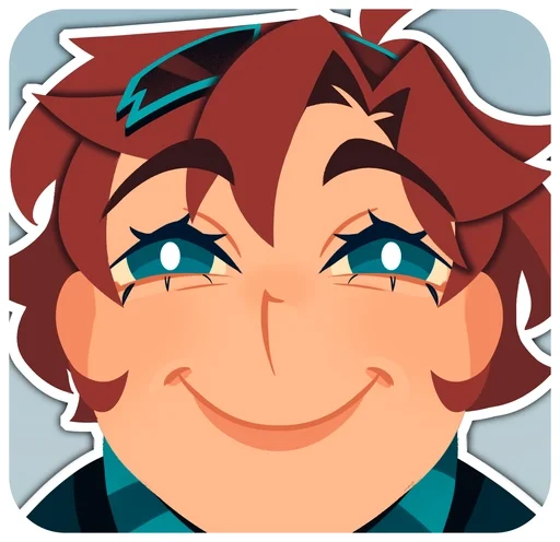 – стикер для Telegram