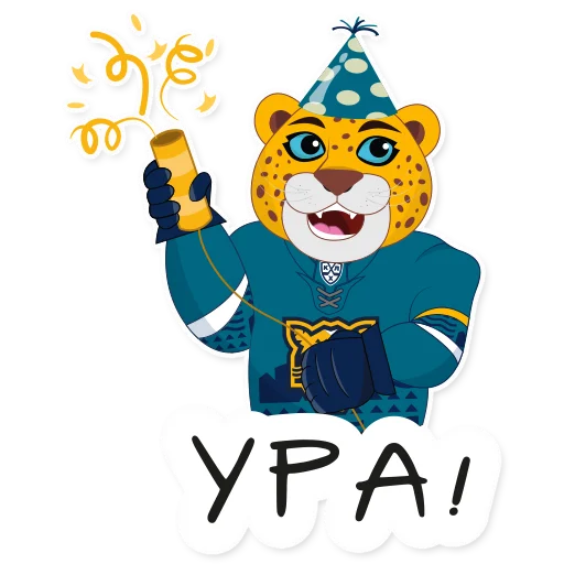  – стикер для Telegram