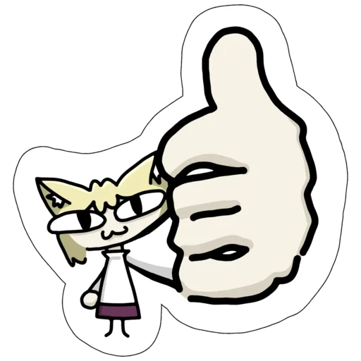  – стикер для Telegram